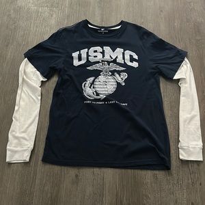 Marine Corps Long sleeve shirt - medium